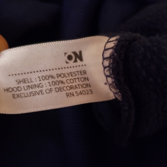 Old Navy Girls Fleece Zipped Blue Jacket size 8 - Picture 6 of 6